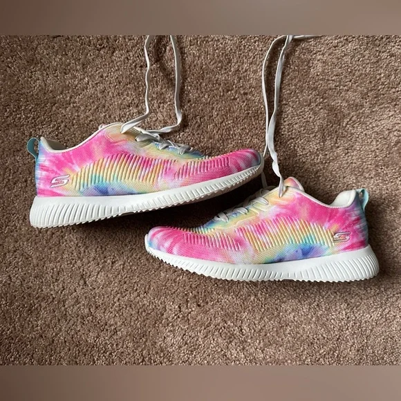 Skechers Bobs Memory Foam Tennis Shoes - Picture 2 of 5